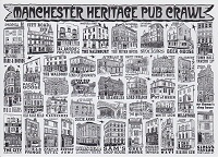 Map Postcards Picture Galleries Heritage Pub Crawls